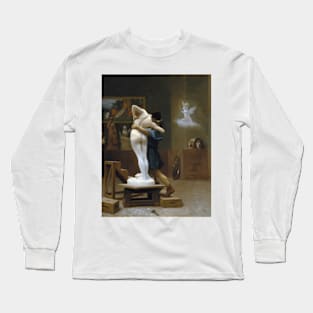 Jean-Leon Gerome - Pygmalion And Galatea Long Sleeve T-Shirt